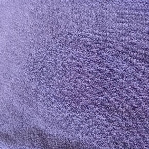 NY Collection Navy Blue Half Sleeve Asymmetrical Stretchy Blouse Women's Large - Picture 11 of 12